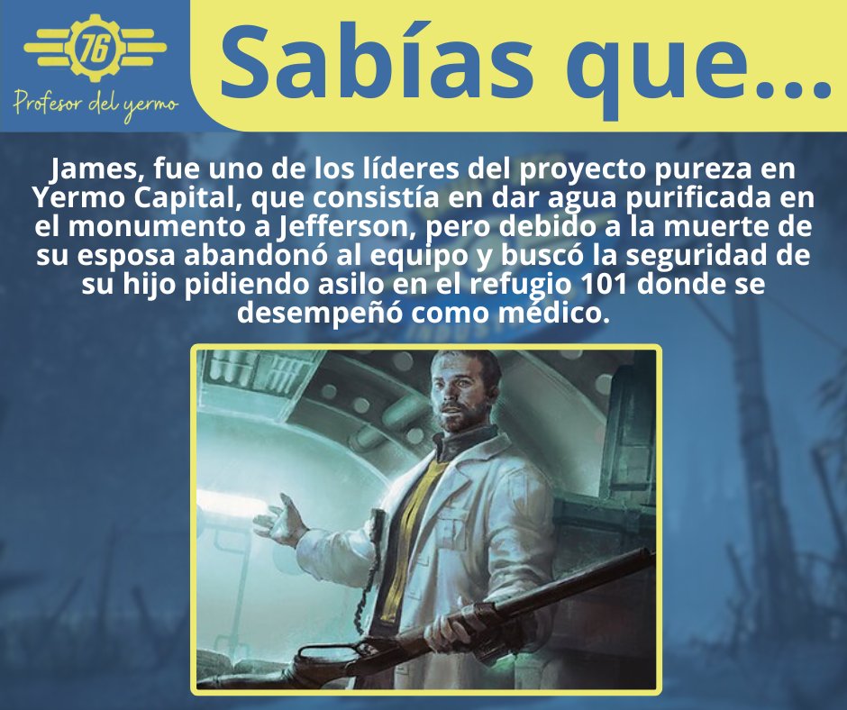 Sabías que...
#Fallout 
#Fallout3
#FalloutNV
#Fallout4
#Fallout76
#Bethesda
#PrimeVideo
#falloutonprime⚡️