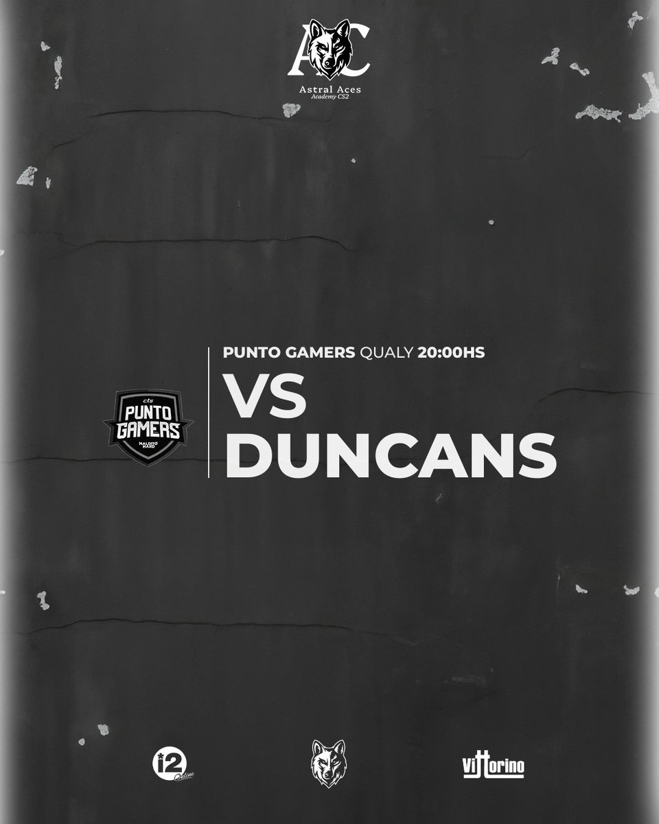 También hay acción para la Academy

📝 <a href="/PuntoGamers_/">PUNTO GAMERS</a> Qualy
🆚 #Duncans
⏰ 20:00hs

¡Vamos los pibes! ✊