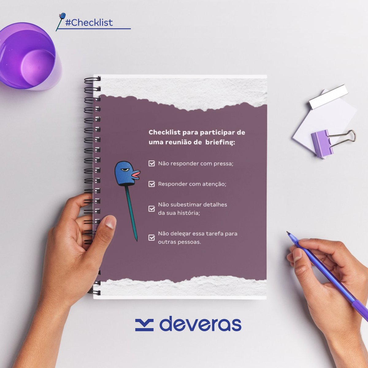 deverasdesign's tweet photo. Um bom briefing é a base de qualquer projeto bem desenvolvido!

Por isso, é fundamental levar a sério essa etapa. Para te ajudar, separamos algumas dicas importantes nesse momento tão importante do seu negócio.

#briefing #designdemarca #branding #projetos https://t.co/VZTQCZtoGS