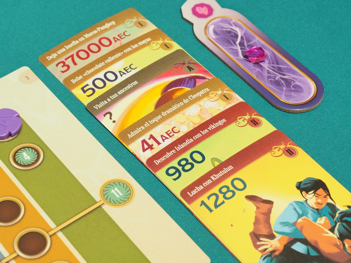 Trekking Through History nos transporta a un viaje 🌟 a través del tiempo ⌛, en el que tendremos que ordenar cronológicamente ⏩ los eventos que visitemos 🛖🏯
⬇️
donmeeple.com/trekking-throu…