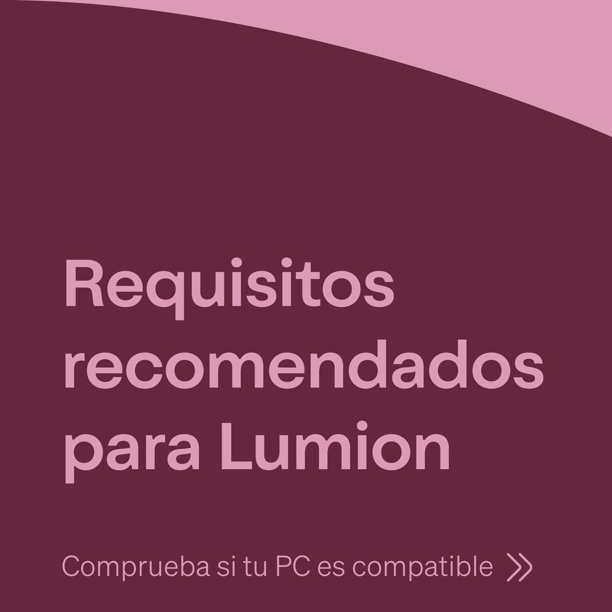 ¿Quieres saber todo lo que necesitas para disfrutar de Lumion al completo? Consulta los requisitos del sistema. lumion.es/requisitos #software #render #Lumion #arquitectura