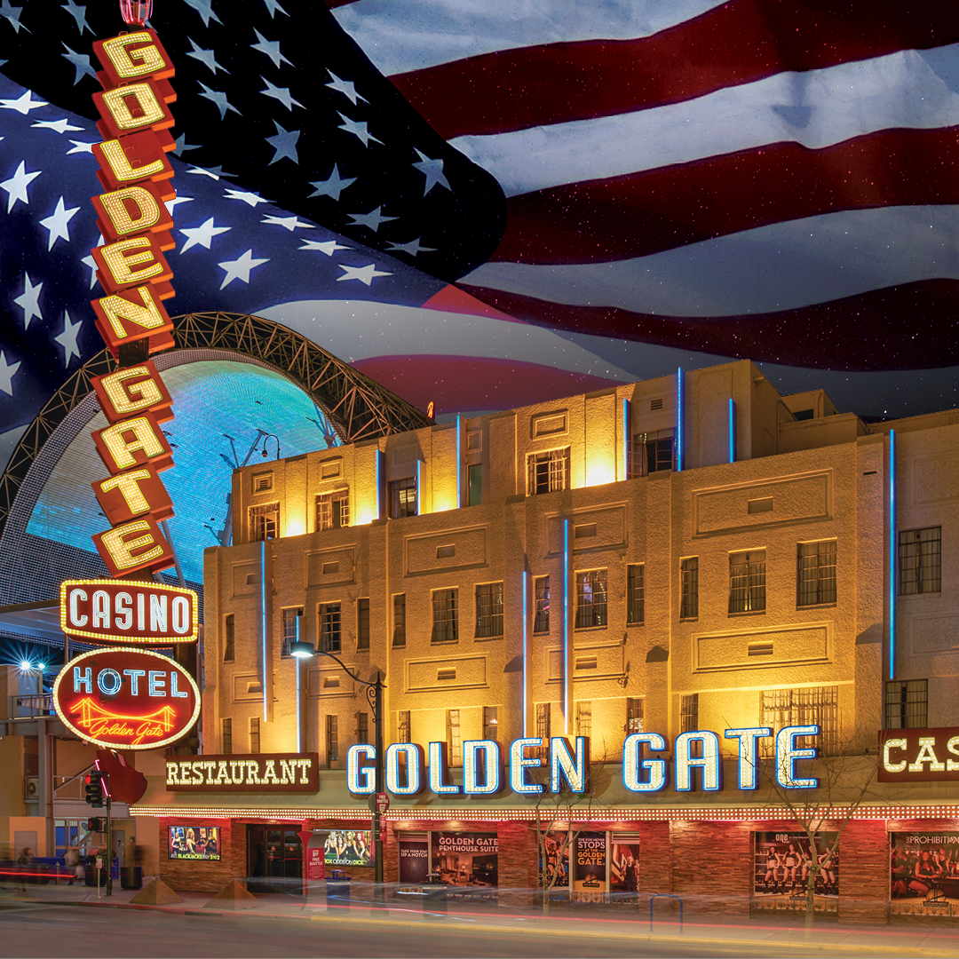 Today, we honor the fallen that have fought and protected our freedom. We at #GoldenGateVegas recognize the sacrifices made and are truly grateful toward every individual who has fought and served.

#DTLV