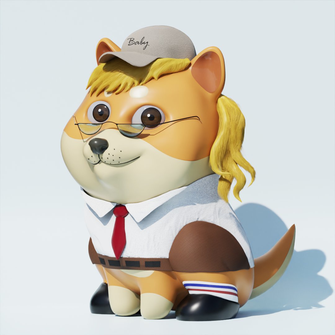 Introducing the next chapter of our Baby Doge's journey! 🌟 Watch as this adorable NFT transforms into a captivating 3D character, bringing its wisdom and style to life. Get ready to be amazed by the magic that awaits! #BabyDogeNFT #3DTransformation