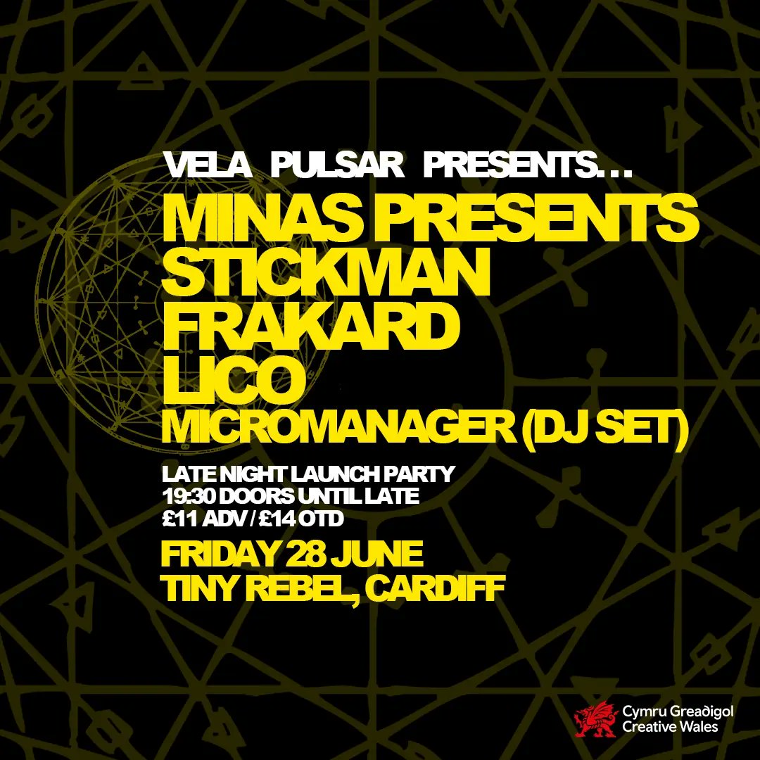 Our stage splits are here! Also announcing Eye as the headline for <a href="/TinyRebelCdff/">Tiny Rebel Bar Cardiff</a> Saturday &amp; some updated times to our launch party on the Friday - Tickets on sale from the link in our bio 💜🌌🚀🏴󠁧󠁢󠁷󠁬󠁳󠁿