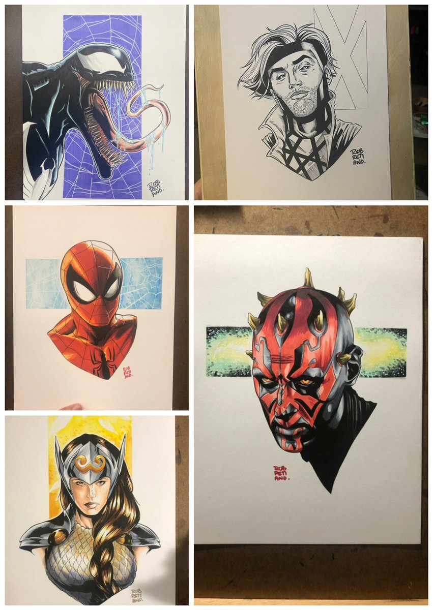 Last day to jump on my Memorial Day SALE

20% off ANY 9x12 or SketchCover headshot

Just use the code RR20 at checkout to get your savings

go to robretiano.com to snag this deal

#artwork #comics #spiderman #deadpool #wolverine #xmen #starwars #nerd #geek #memorialday