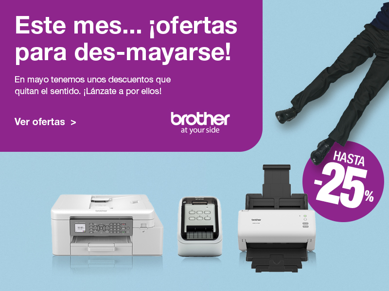 ¡Últimos días de las ofertas de mayo en Brother!🚨 No dejes pasar esta oportunidad única para renovar tu equipo de impresión 🖨️✨.Aprovecha antes de que se acabe 🏃‍♂️💨. #Brother

link: i.mtr.cool/mbasxyasat