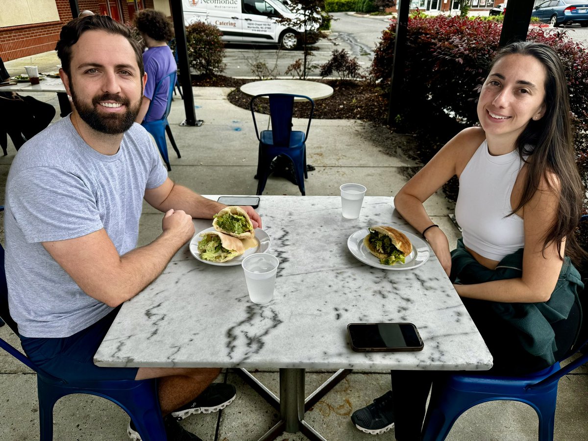 We’re delighted to serve our wonderful guests today at our Morrisville location, enjoying our lamb kafta and grilled chicken pita pockets. Your support means the world to us, and we’re grateful for the opportunity to create these delightful dining experiences. Here’s to