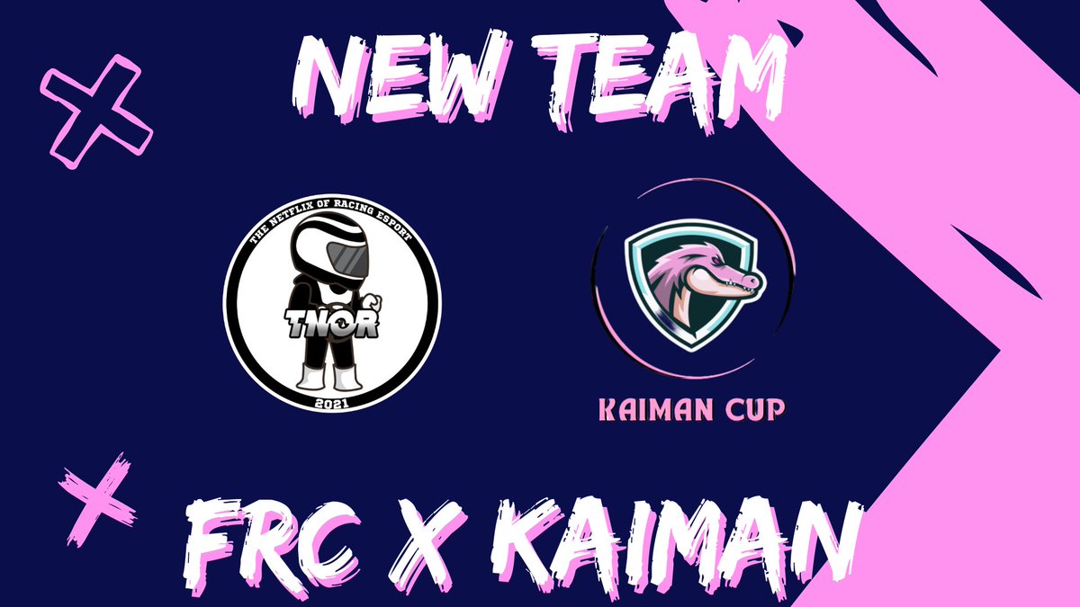 KaimanCup's tweet photo. And 1 and 2 seasons for TNOR ! The Netflix of Racing will be driving at Kaiman Cup for their second season ! 🩷🐊 https://t.co/gk974FwB0H