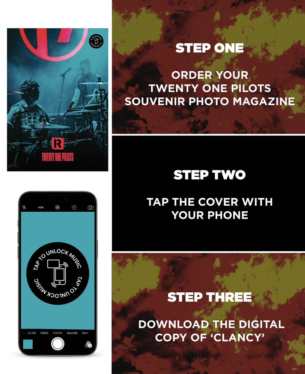Could Twenty One Pilots get their first ever UK No.1 album this week? If you’ve bought your ‘Return To London’ magazine and digital album bundle, make sure you tap the sticker to claim your download And you can still pick up a copy right here: shop.rocksound.tv/products/twent…
