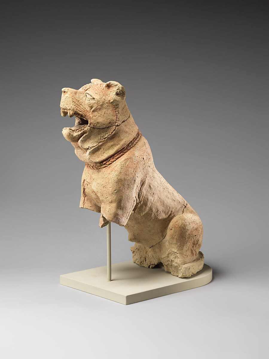 Ceramic Mastiff, Kurduniash (Kassite) Period. mid-2nd millennium BCE. Mesopotamia (Iraq)