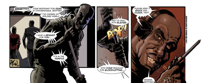 IllustratorMan's tweet photo. A new #DeakSledge update today! Please enjoy! #artistontwitter #webcomic #creatorowned #Actionๅฐ้ญๅฟ #crimethriller #blacktwitter
Deak Sledge | sledge 135 (https://t.co/MyJ4WcF8mz) https://t.co/B7Pjq2HWAQ