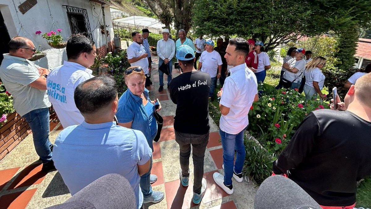 🤝🏻 Altamente agradecido por la hospitalidad de los productores del Jarillo, quienes, a pesar de las adversidades y los obstáculos impuestos por el Estado socialista, continúan siendo una fuente de empleo y desarrollo para los habitantes de esta icónica población mirandina.

🗳️
