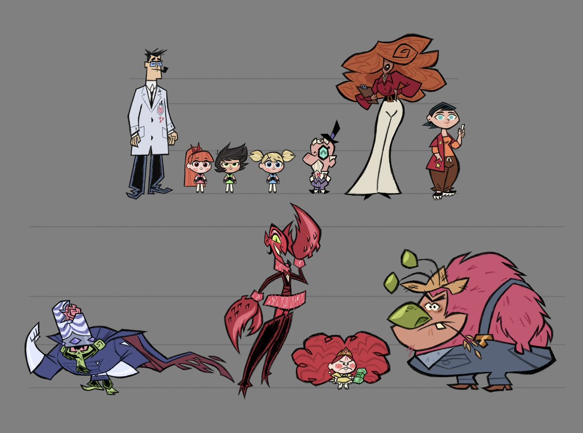 My own version of PPG, from last year

been thinking a lot lately to upgrade and add more characters to this