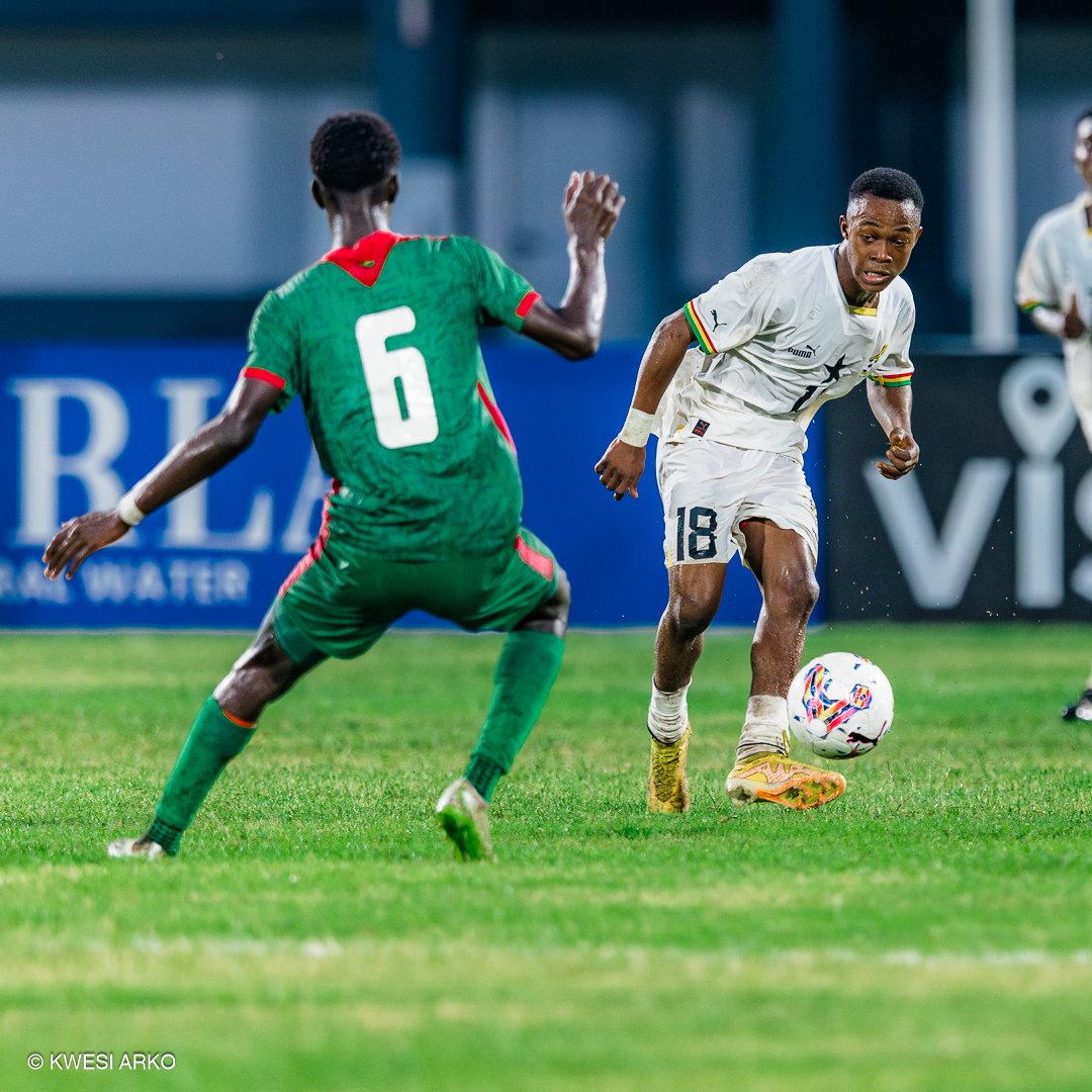 kwesiarko's tweet photo. Mark Kagawa Mensah 🆚️ Burkina Faso U-17. 
#kwesiarkoshotit #WAFUBU17 https://t.co/D4QToPggP9