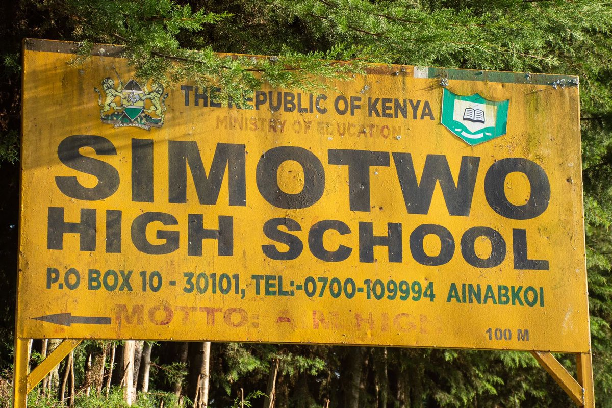 MENTORTHON Week. 

Host School Number 1: Simotwo Boys High School. Thank you Dr Victor Kiplagat  for laying a perfect ground ahead of Thursday. Tree Planting Sites for the Guest Speakers (Ceremonial Trees) and the students has been identified. Trees to be delivered tommorrow.