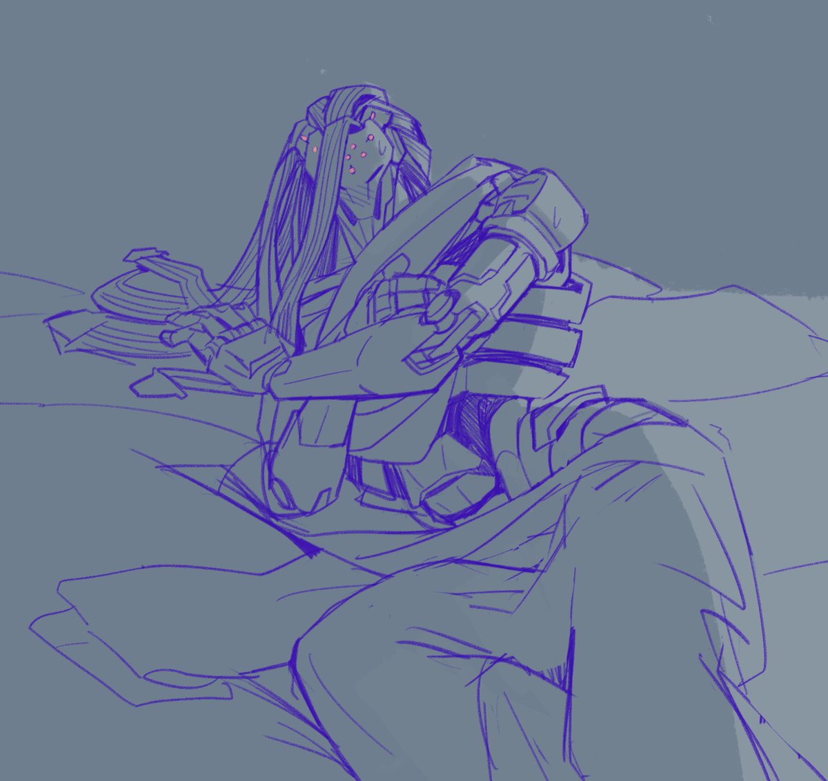 Caznalt's tweet photo. Ramattra requires a private moment https://t.co/OGdKC1ww52