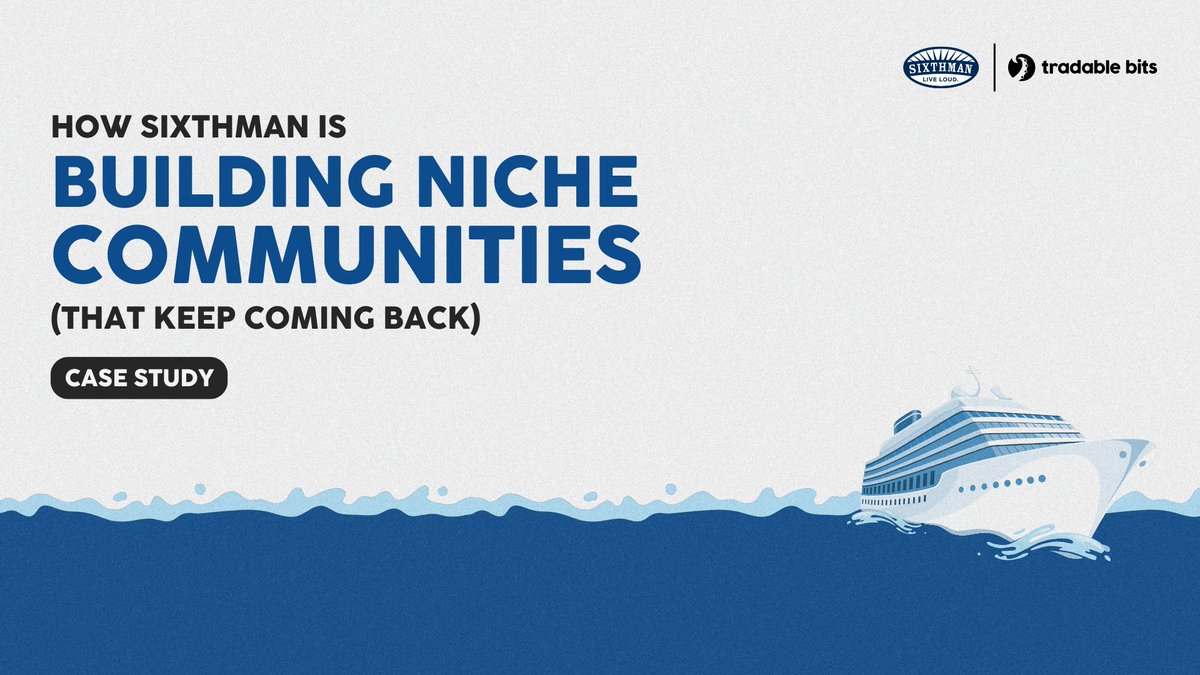 Our partners, Sixthman 🛳️ are masters of creating personalized experiences for a niche audience.

Find out how they use data to deliver new experiences &amp; keep fans active with their brand 👉 hubs.ly/Q02yw_8f0

#FanEngagement #FestivalMarketing #FirstPartyData