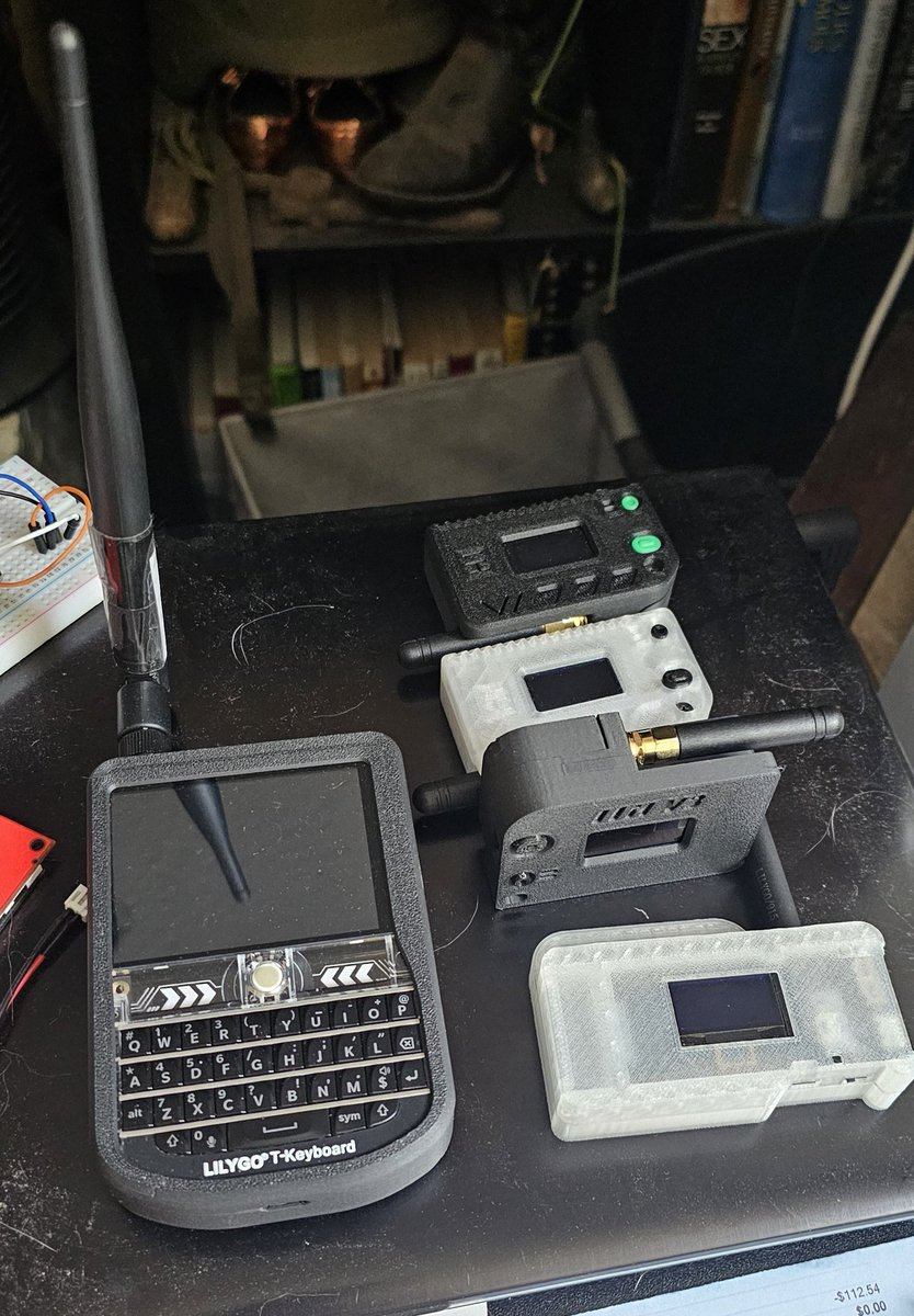 PacificNWComput's tweet photo. #esp32 SX1262, SX1276 &amp; SX1278!
T-Beam! T-Deck! Heltec V3's!
@lorawantech, @TheMeshtastic and @tiny__GS
Doing all of the LoRa thangs!

#lora #loraradio #meshtastic #tinygs #loraWan #diy #lilygo #tdeck #offgrid #offgridcoms #offgridcommunication #network #915mhz #longfast #mqtt https://t.co/vfqSmQFoAU
