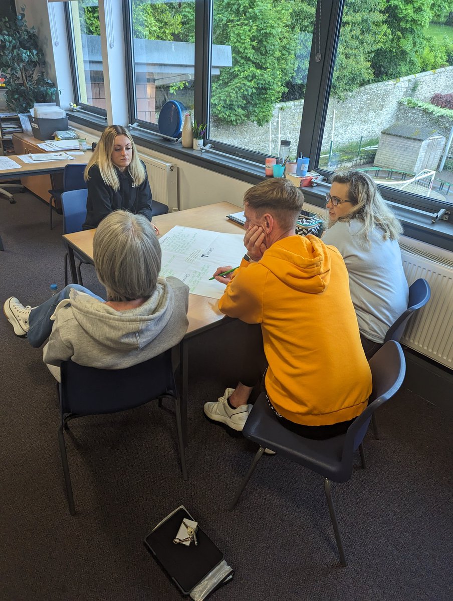 MrsCraig84's tweet photo. Session 24-25 is shaping up! A really productive afternoon, working together to plan how we take our improvement priorities forward next year ⭐ #teamwork #lookingforwards #SIP https://t.co/oQTYhyKu2N