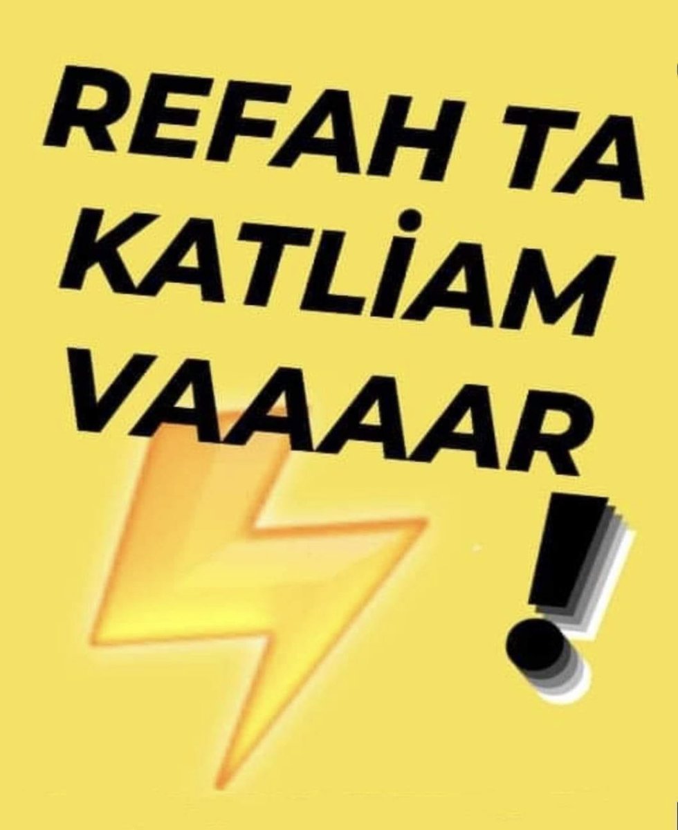 Allah”ım zalimleri sana şikayet ediyoruz