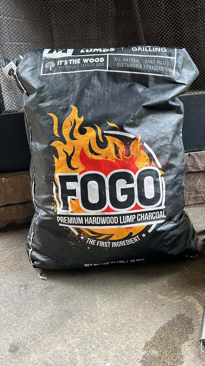 DadsSeasonings's tweet image. I’m at my son’s house - limited! Wood at home 😢 @FogoCharcoal #thefirstingredient