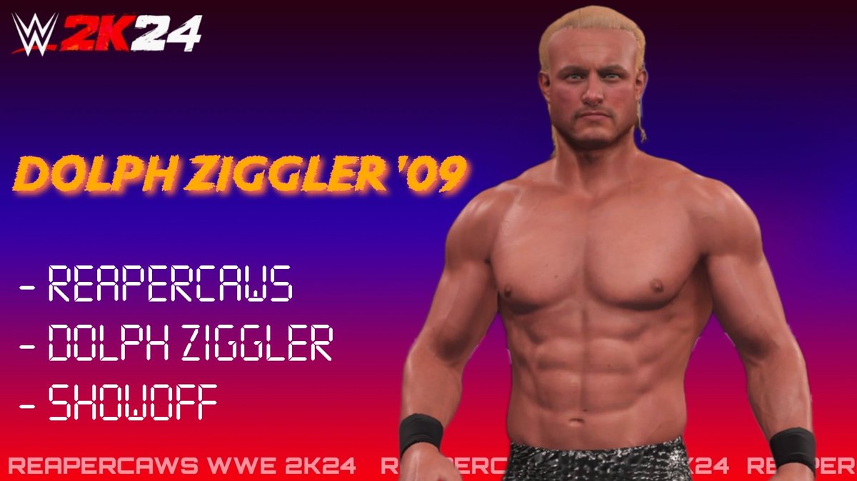 Dolph ziggler '09 is now available on CC to download @WWEgames #wwe2k24  @Smacktalks @BlitzActionYT @wwe2kcmty #caws #dolphziggler, image size:1200x674