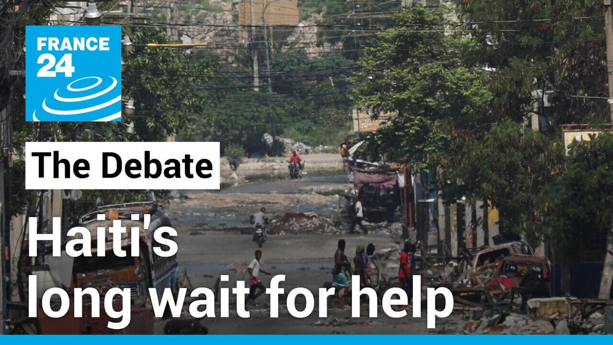 The Debate - Haiti's long wait for help: Can international police force stop gang rule? ➡️ go.france24.com/Npx