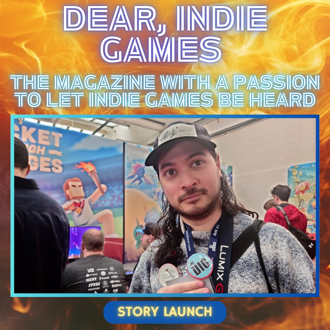 Vasco De Mello of <a href="/dearindiegames/">Dear, IndieGames (Vasco) 📖🎮</a> 📖 told us about how his magazine helps to inform the indie game community🎮. Have a look on our official website 👀🖥️

 #overheat #gaming #magazine #cooldown #trailblazer