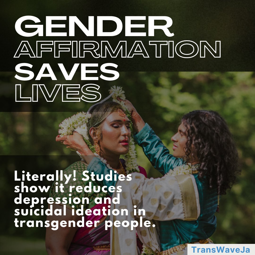 TransWaveJA's tweet photo. Let’s fight for access to gender-affirming care for all! #transwaveja 🏳️‍⚧️🇯🇲🏳️‍🌈 https://t.co/XGIGHub3yB