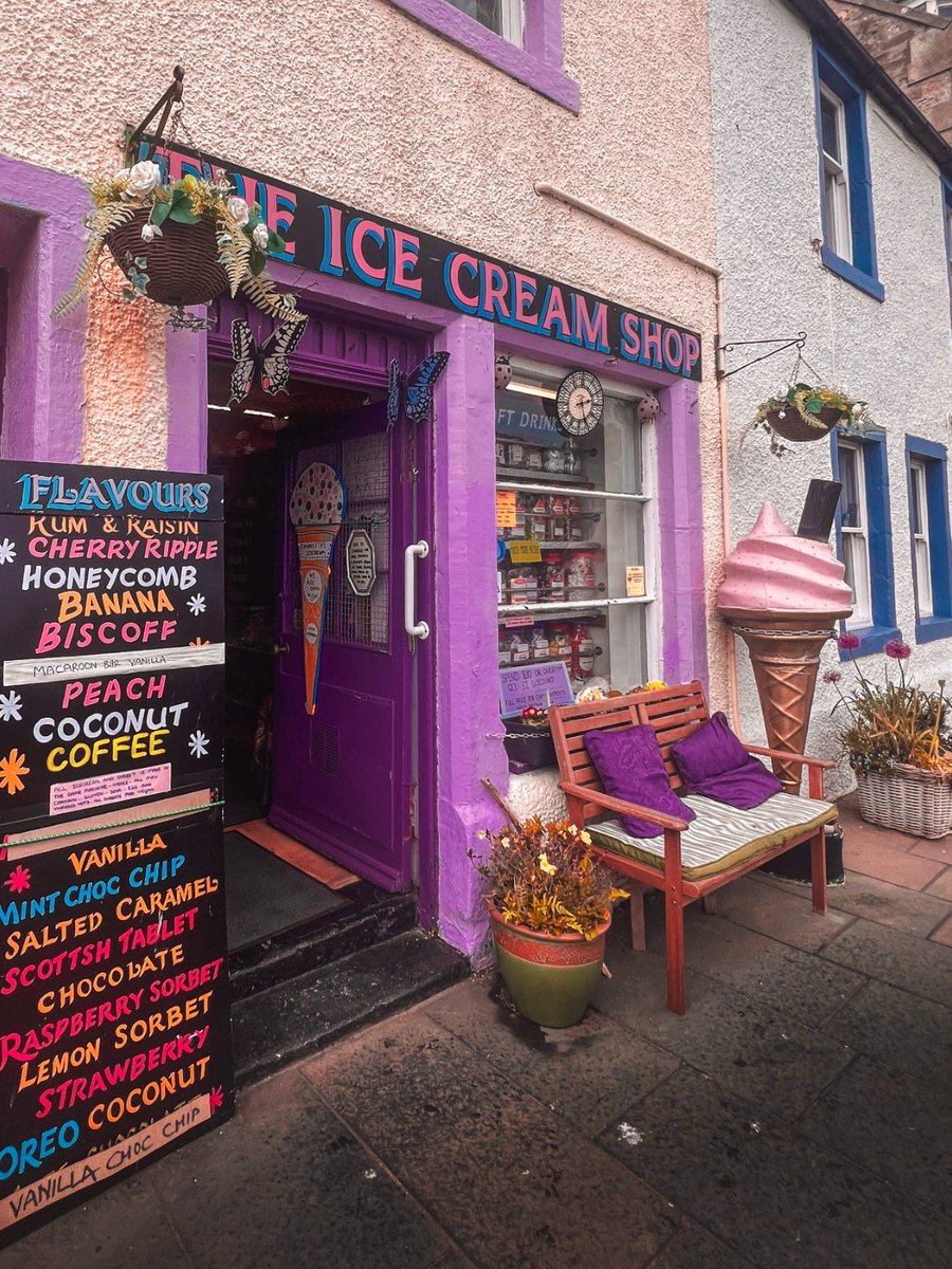 Ye cannae beat some Scottish ice cream! 🍨 Which flavour would YOU choose?! 👀

📍 Pittenweem, @welcometofife 📷 IG/johnmurrayjnr