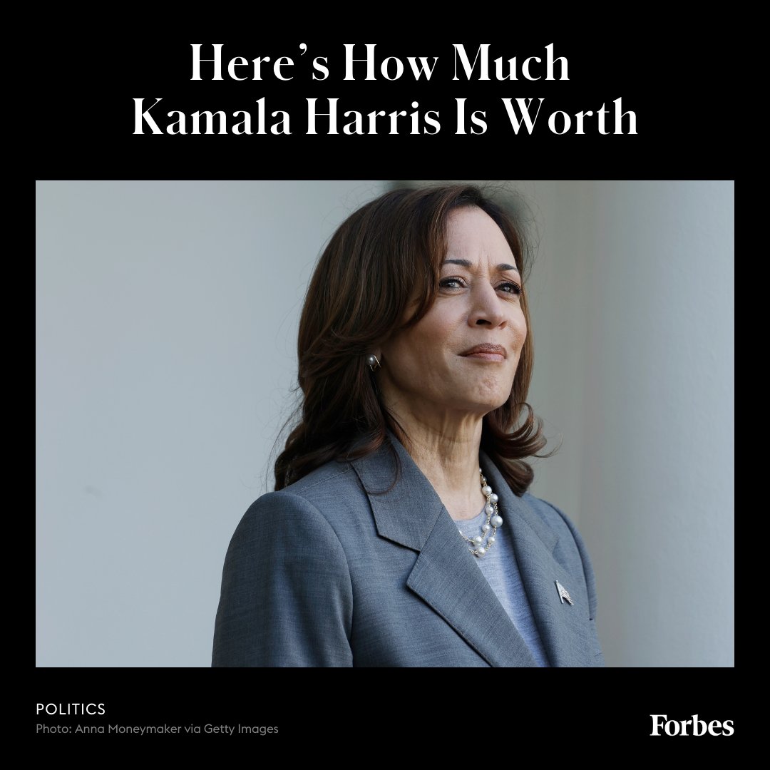 Thanks to her decades in government and a wealthy husband, Kamala Harris has built quite a nest egg—and she’s only gotten richer since becoming vice president. trib.al/HywzYcQ