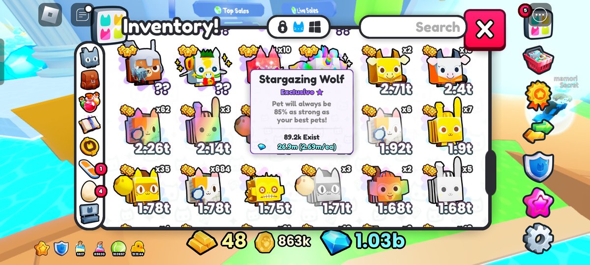 Giving away 5 Stargazing Wolf
Must follow me 
And like the post 
Comment your username ends in 24 hours