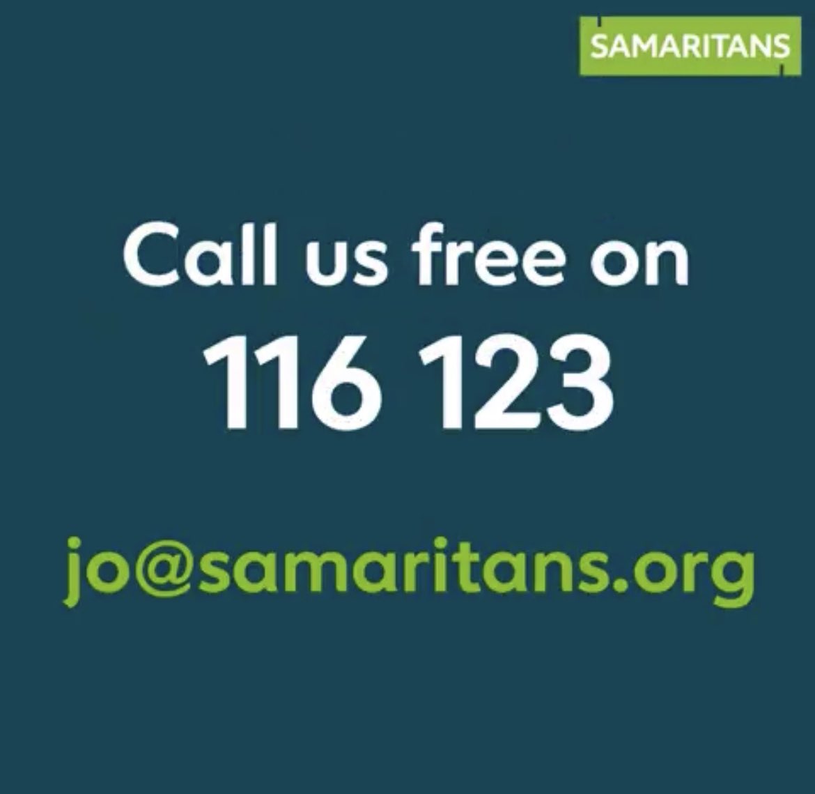 Monday night blues?
If you feel like there’s nobody you can talk to, we’re here. 
You can talk to us. We will listen. 💚