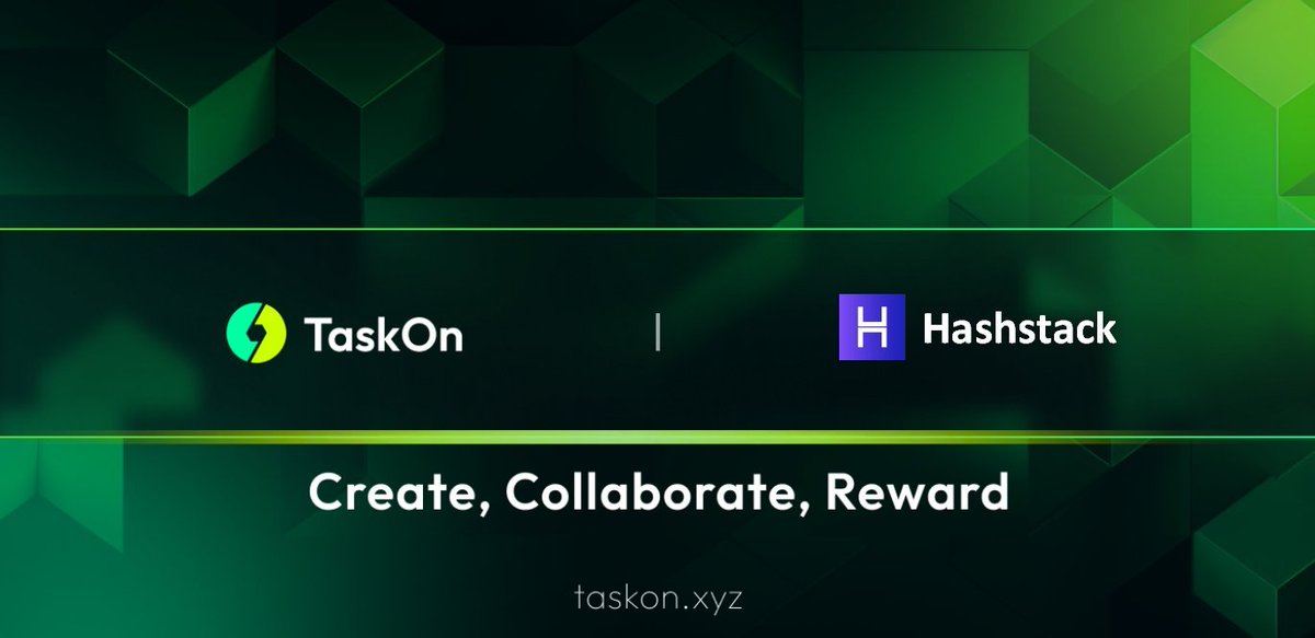 TaskOn Announces an Exclusive Partnership with Hashstack

TaskOn(@taskonxyz), a famous #Web3 platform accomplishing diverse projects with decentralization, has announced a new collaboration. As per the firm, it has joined forces with Hashstack(@0xHashstack), a permissionless