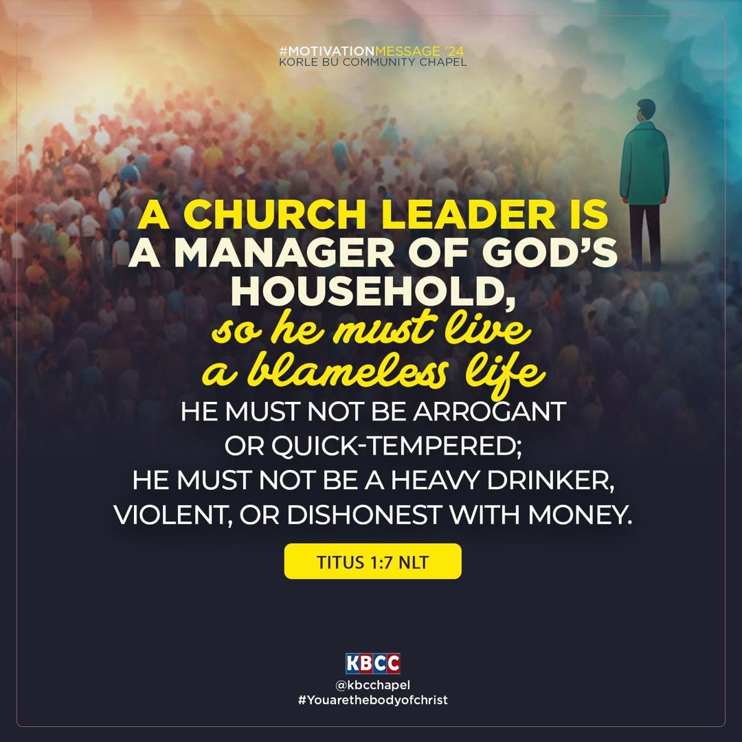 KBCChapel's tweet image. #StrengthenedInTheInnerBeing
#MotivationMessage
#KBCC