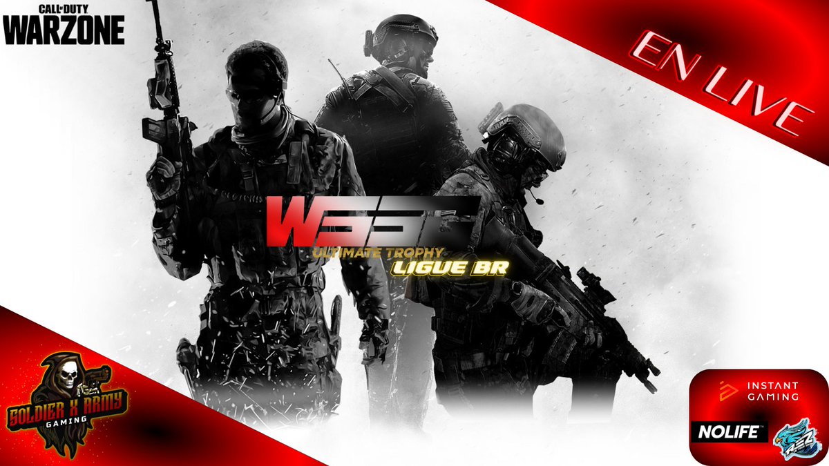 Soldierx63's tweet image. Soldats !!!

7e et avant dernière journée de la Ligue WSSG Ultimate Trophy Br !!!!

Ca se passe par là ➡️ twitch.tv/BDS_Soldier 

#twitchfr #warzone #wssg @WSSG_Marinette @WSSG_esport @ActivisionFR @CallofDutyFR