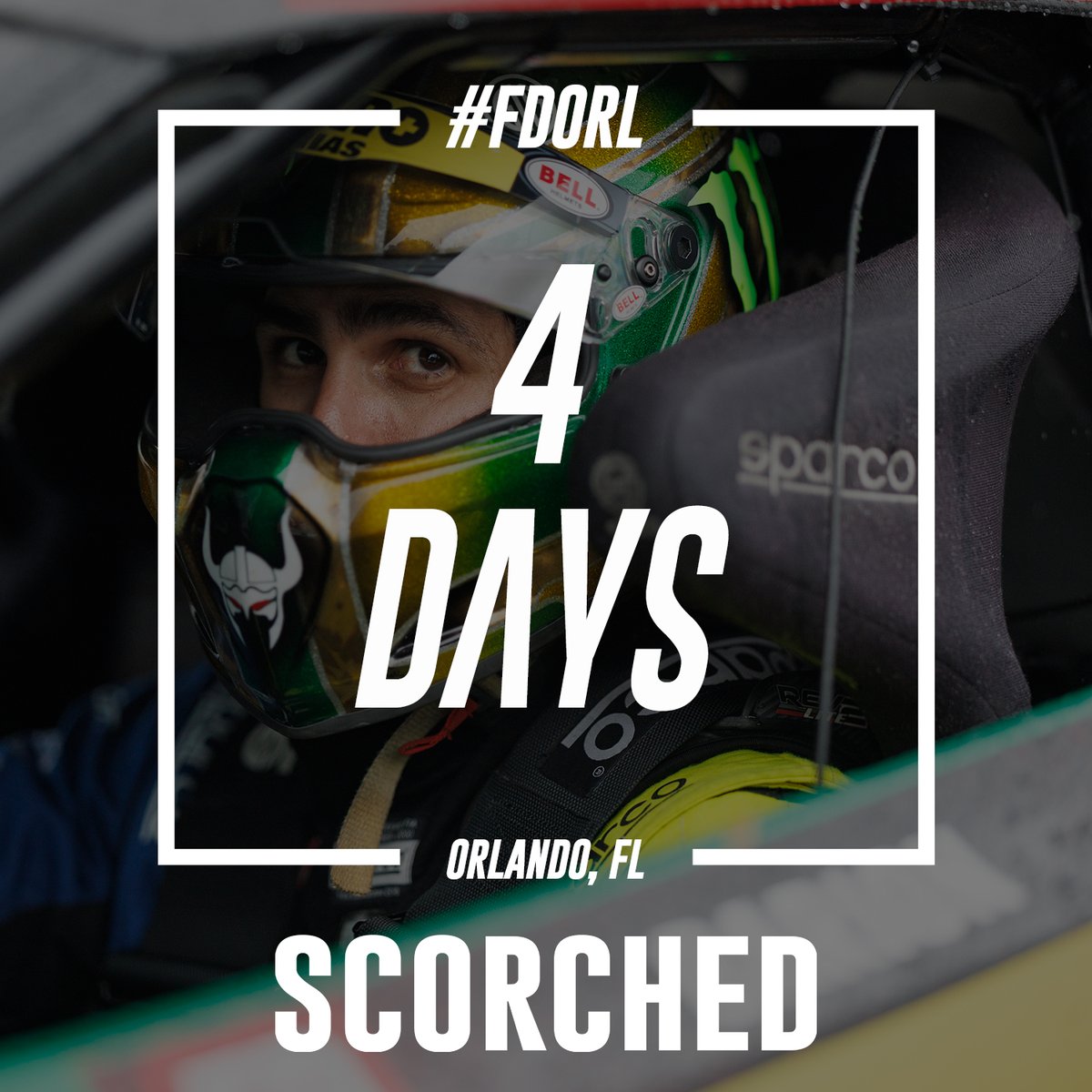 Orlando, the wait is almost over: 4 days left!

#FormulaD #FormulaDRIFT #FDORL