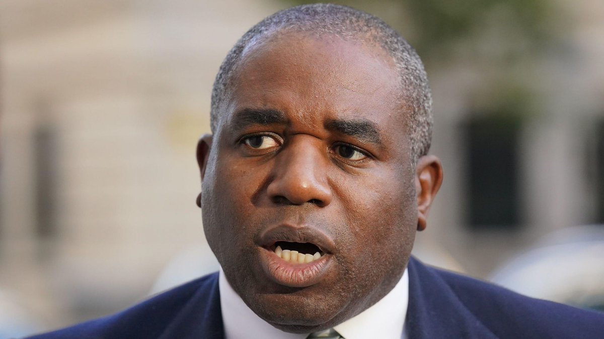 What's the first thing that comes to mind when you see David Lammy?