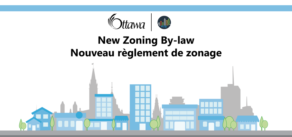 On Friday, May 31, #OttCity will release the first draft of the new Zoning By-law.
Extensive public engagement will follow. In the meantime, here is a primer on Ottawa’s Draft Comprehensive Zoning By-law
More: bit.ly/3wPNeh8