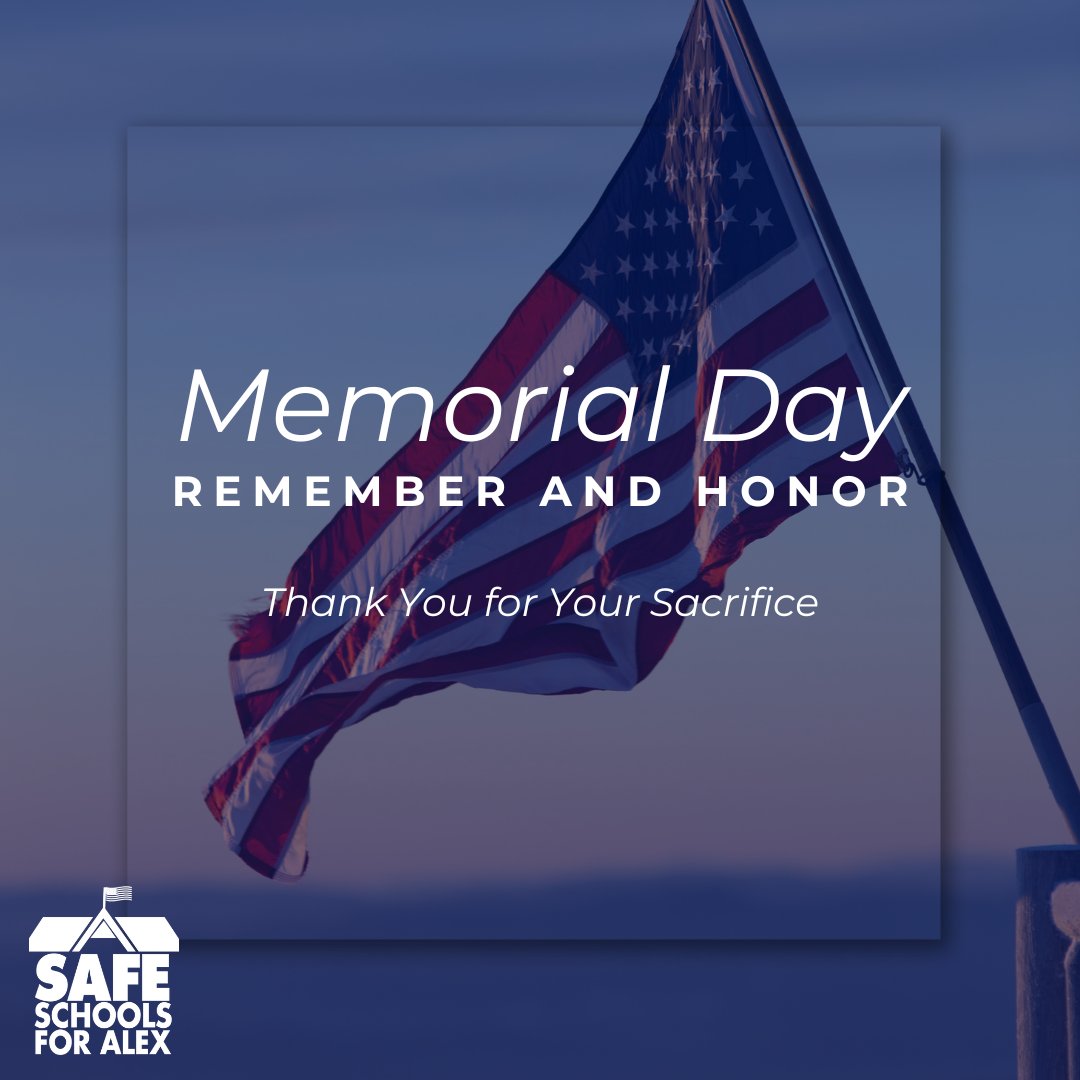 maxschachter's tweet photo. Remembering those who give everything for their country to keep us safe. 💛  #SafeSchoolsForAlex #MemorialDay #Memorial https://t.co/q0HURk8w8F