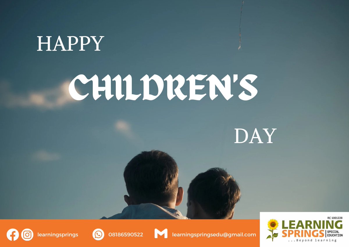 iheanachoijeom2's tweet image. Happy Children&apos;s Day to all our amazing and wonderful Children ❤️

#Learningsprings #Beyondlearning #Inclusion #Inclusionmatters #Specialneeds #Rehabilitation #Education #School #Community #Counseling #Healthcare #Therapy