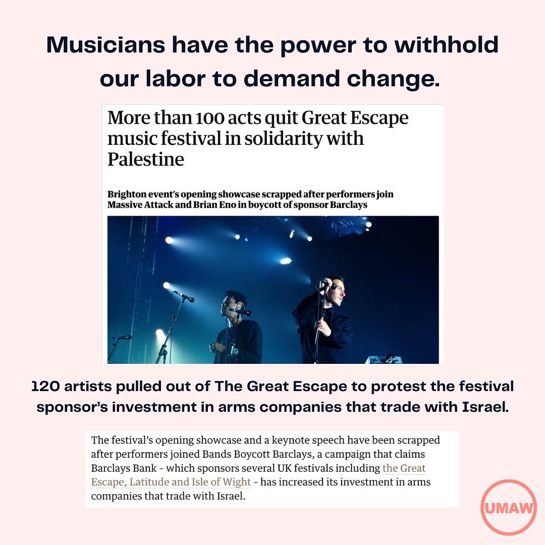 United Musicians and Allied Workers tweet media