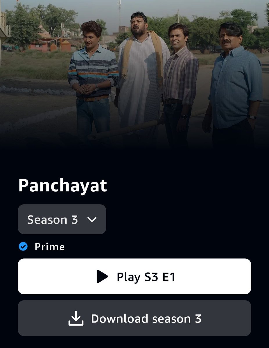 panchayat season 3 is up wohoo lessgo