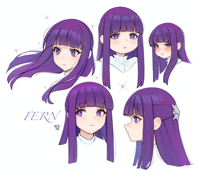 「expressions purple eyes」 illustration images(Latest)