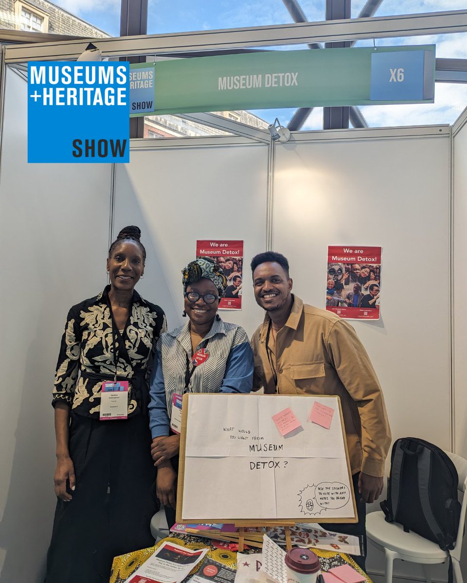 Thanks to everyone who joined our powerful talk 'Who cares? Understanding empathy and trauma in museums' at the @MandHShow last week. We met fab attendees from @britishmuseum @museumoflondon & Muzeul Abandonului. Congrats Prof. Richard Sandellon the Special Recognition Award.