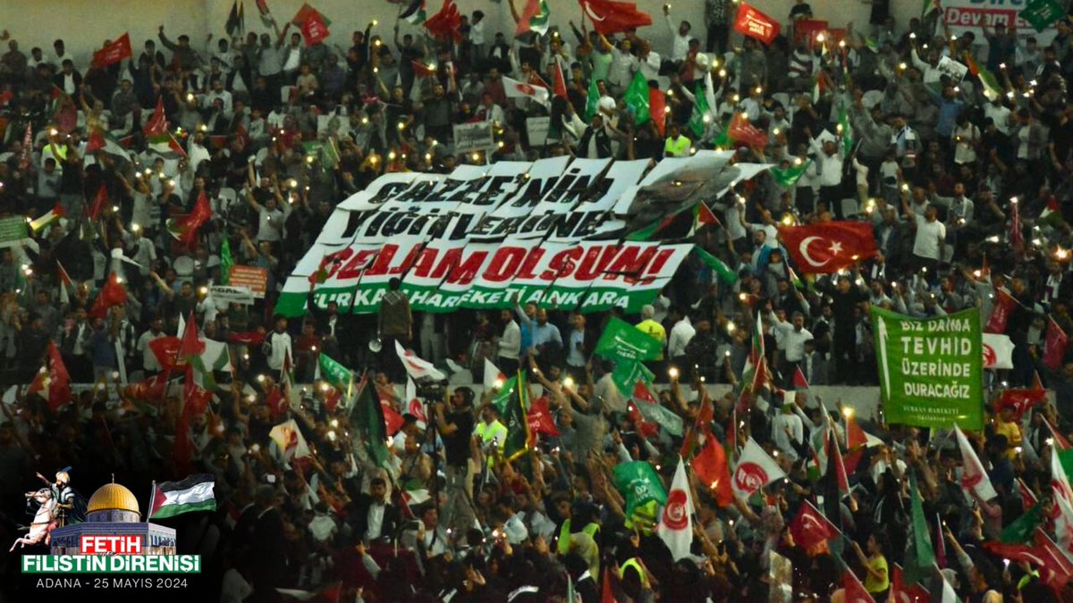 FilistiniçinAyaktayız 
#FurkanHareketi