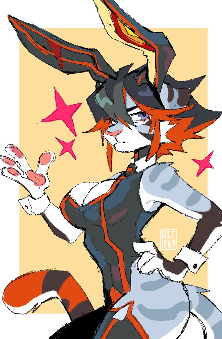 Bunny I made on stream while ago🌟

#RyukoMatoi #KLK