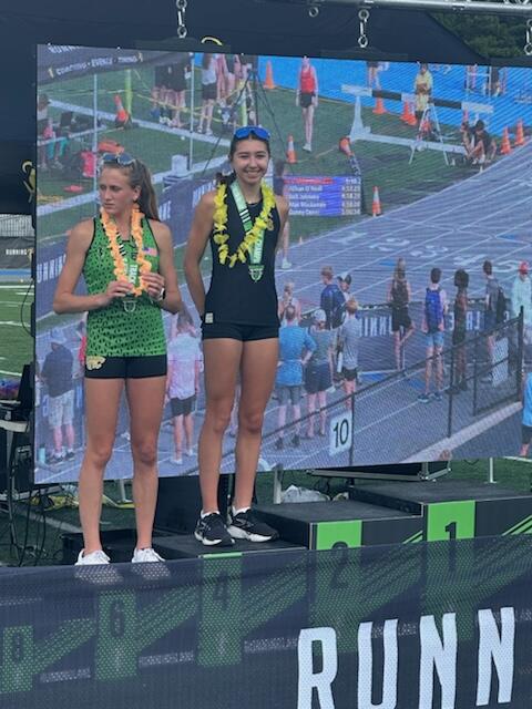 Congrats to @perez_mia01 4th place at Running Lane Championshipsin the 800 and fastest time in SVHS history with a 2:09.15.