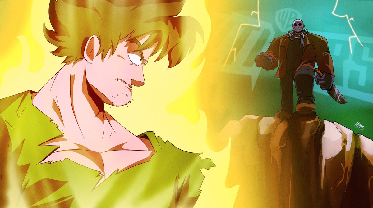 hiigorarts's tweet image. Shaggy vs Jason🔥 thx @MrPenguin2002 you are GOAT!!!
All ready for #Multiversus tomorrow?
.
.
#ilustration #art #dbz #warner #mvs