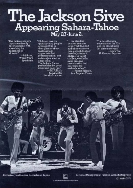 #OnThisDay 
27th May 1974

#jackson5 played #sahara #tahoe 

#25again
#lifeinspirations